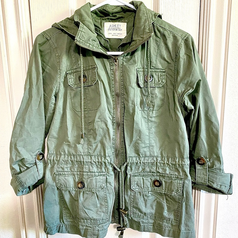 Olive Green Military Jacket